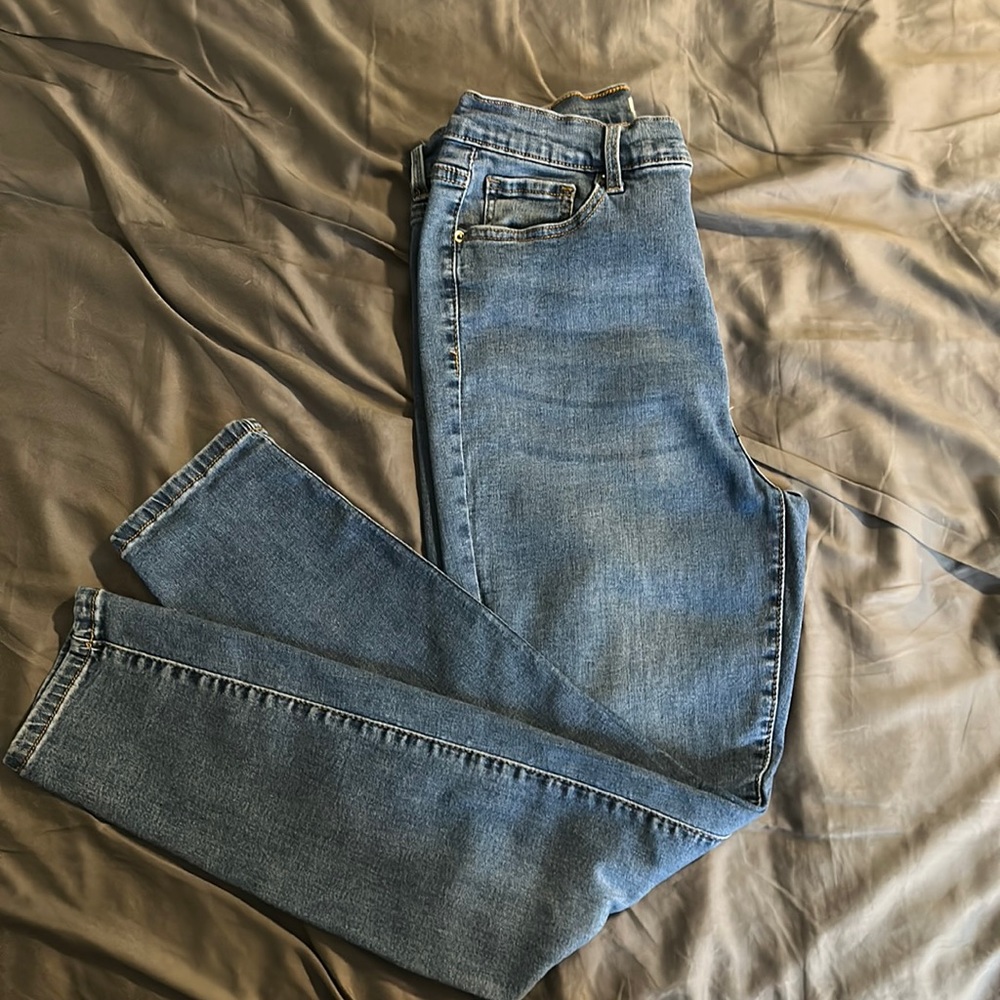Bleu size 14 woman’s skinny stretch jeans